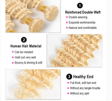 Load image into Gallery viewer, Blonde deep wave 613