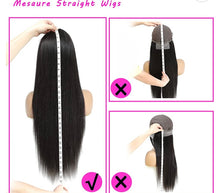 Load image into Gallery viewer, 13*4” hd Lace Frontal Wig Straight