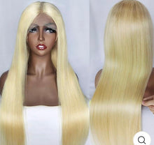 Load image into Gallery viewer, Blonde hd Frontal 13*4”Wig
